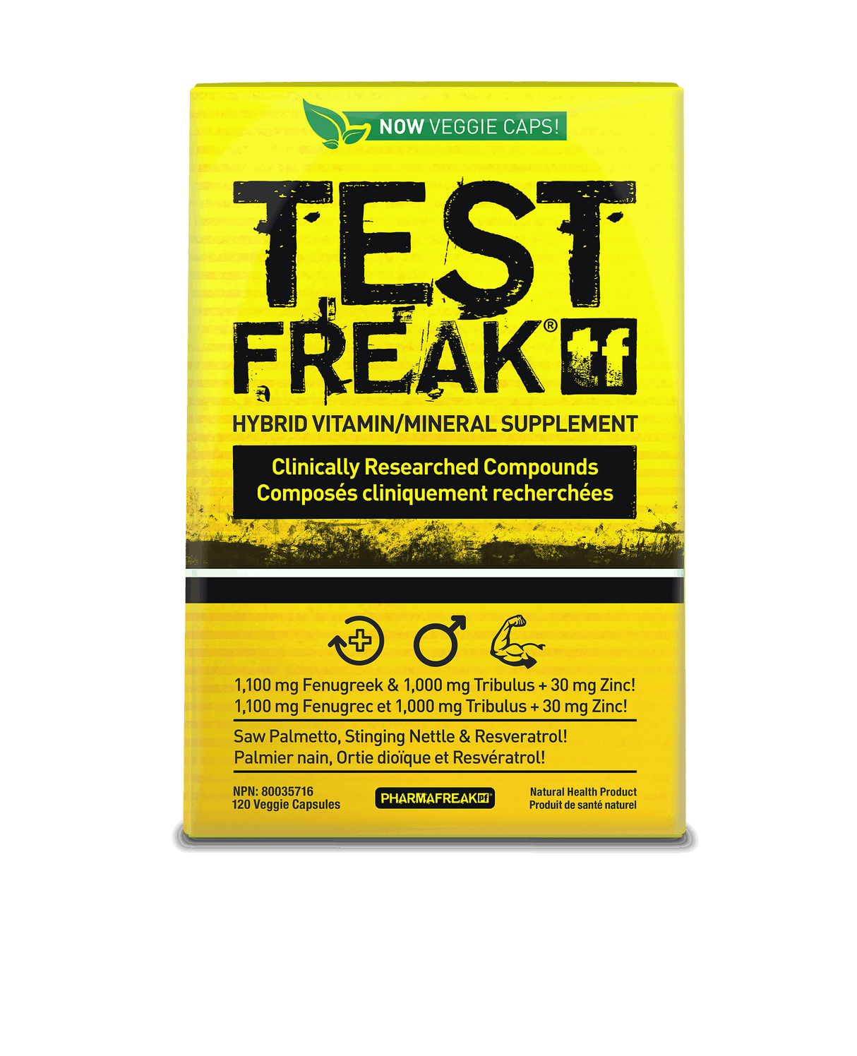 PharmaFreak Test Freak 120 Caps
