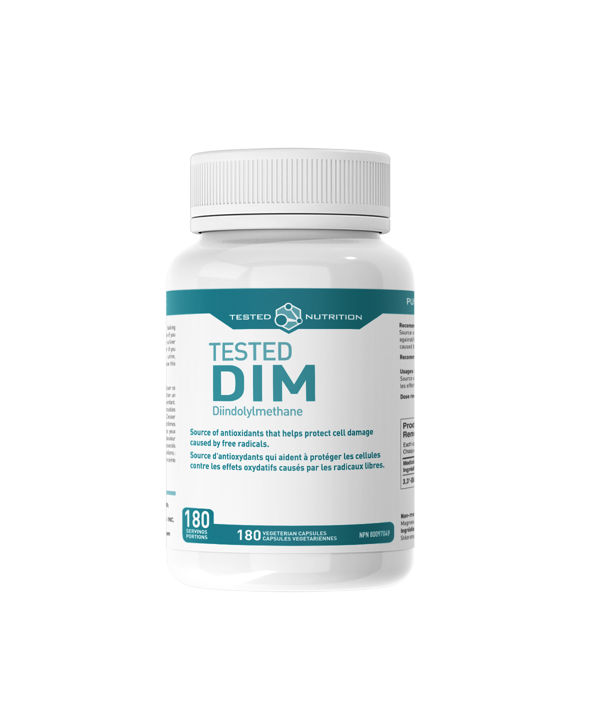 Tested Nutrition DIM 180 Capsules