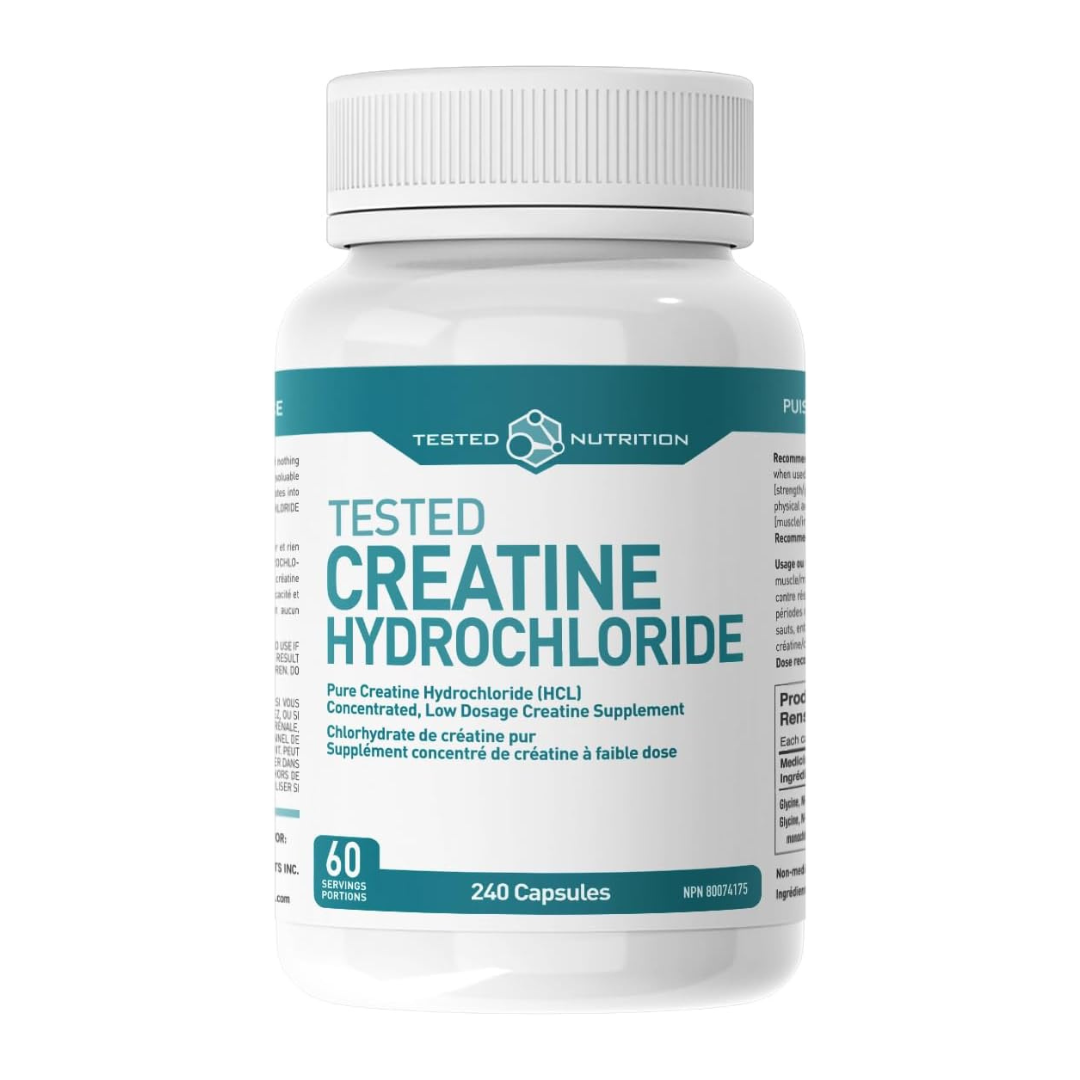 Tested Nutrition Creatine HCL 240 Capsules