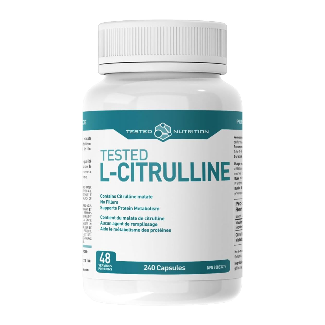 Tested Nutrition L-Citrulline 240 Capsules