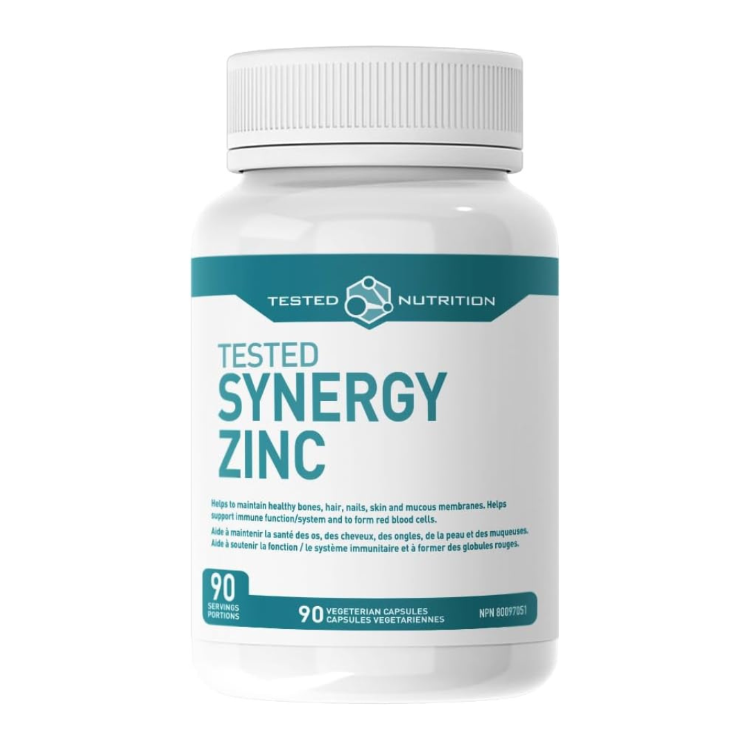 Tested Nutrition Synergy Zinc 90 Capsules