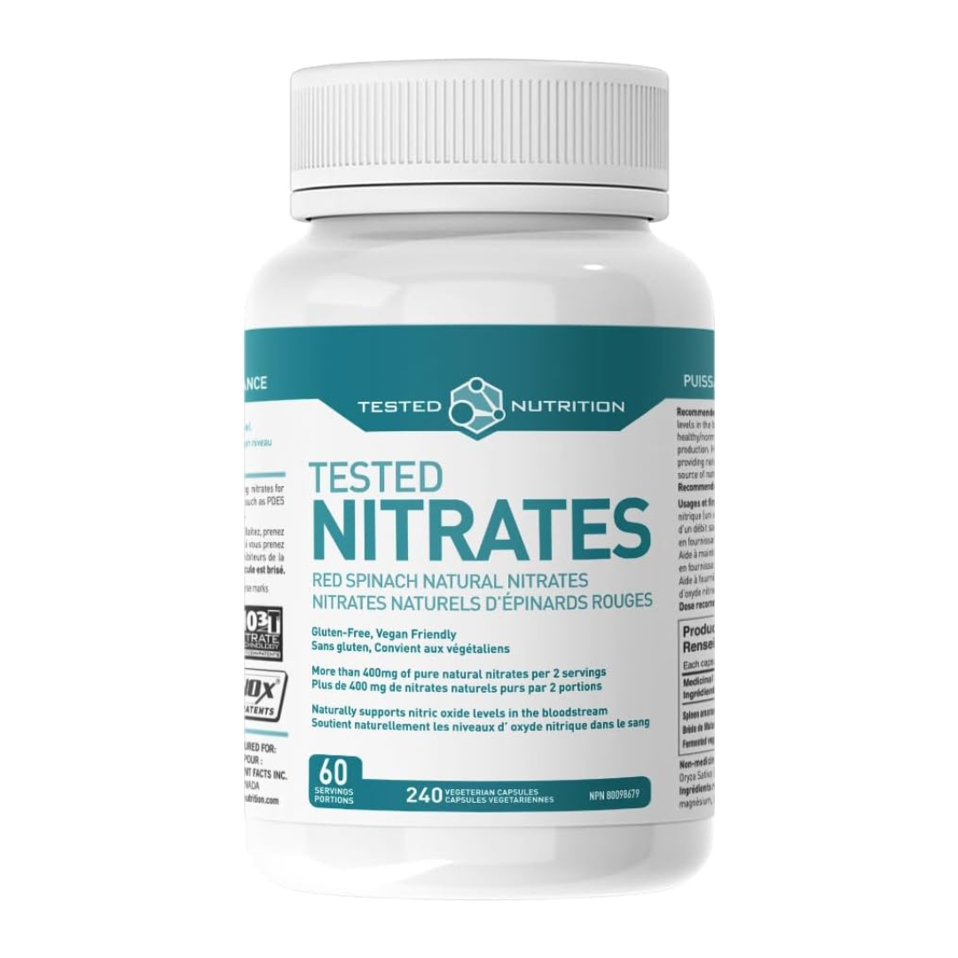 Tested Nutrition Tested Nitrates 240 Capsules