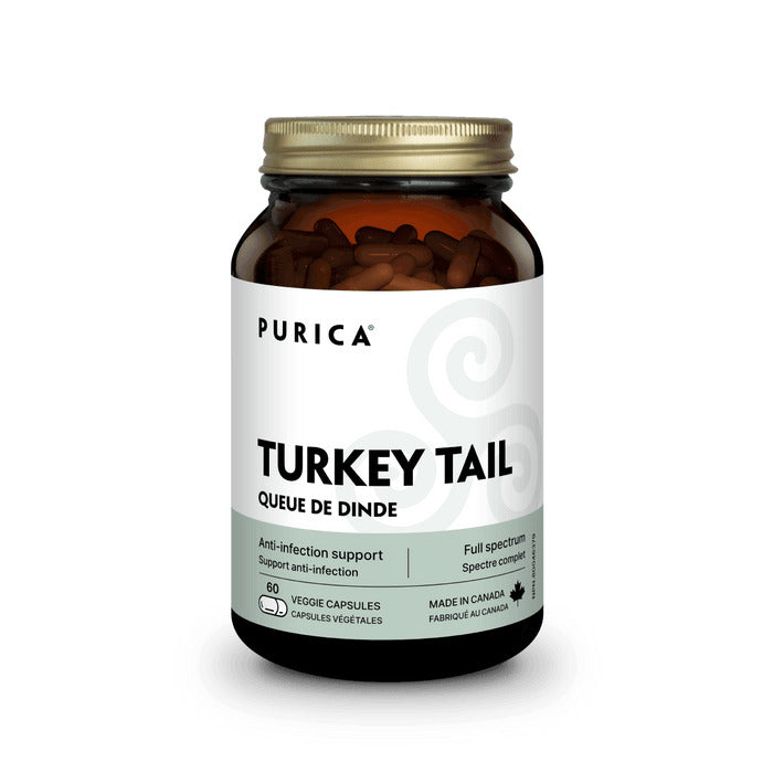 Purica Turkey Tail Coriolus Mushroom 60 Capsules