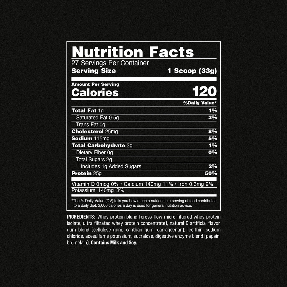Universal Animal Whey - Iso Whey Protein Blend 2LB