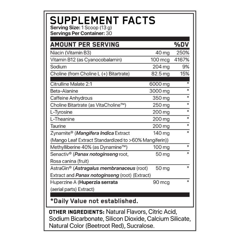 Applied Nutrition ABE All Black Everything Pre Workout 30 Servings