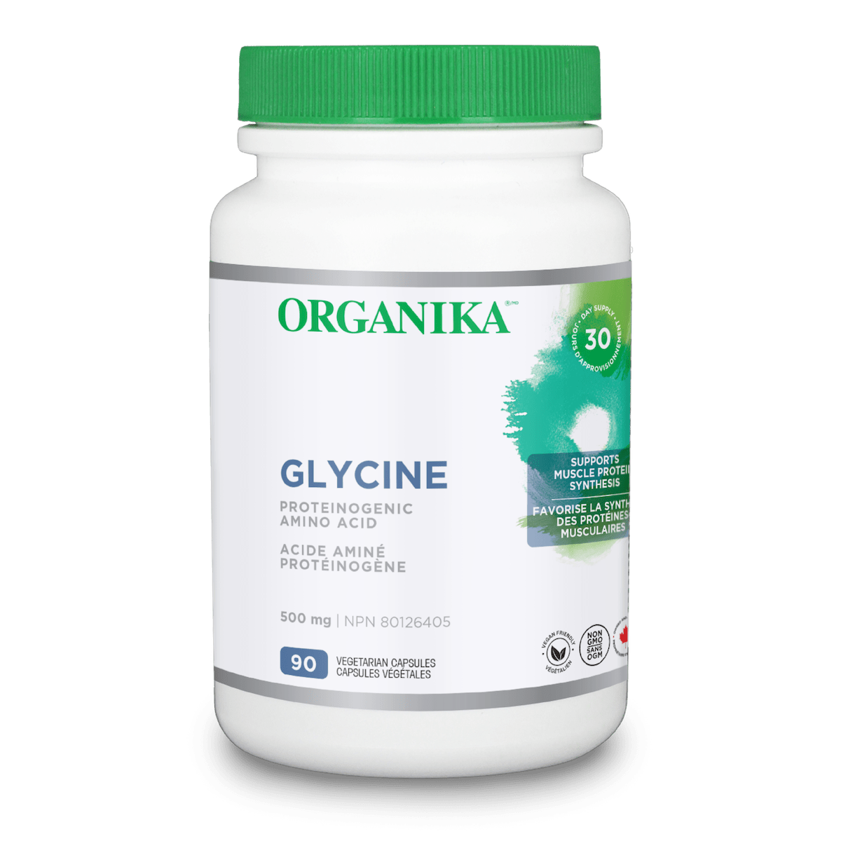 Organika Glycine Proteinogenic Amino Acid Capsules 120 Capsules