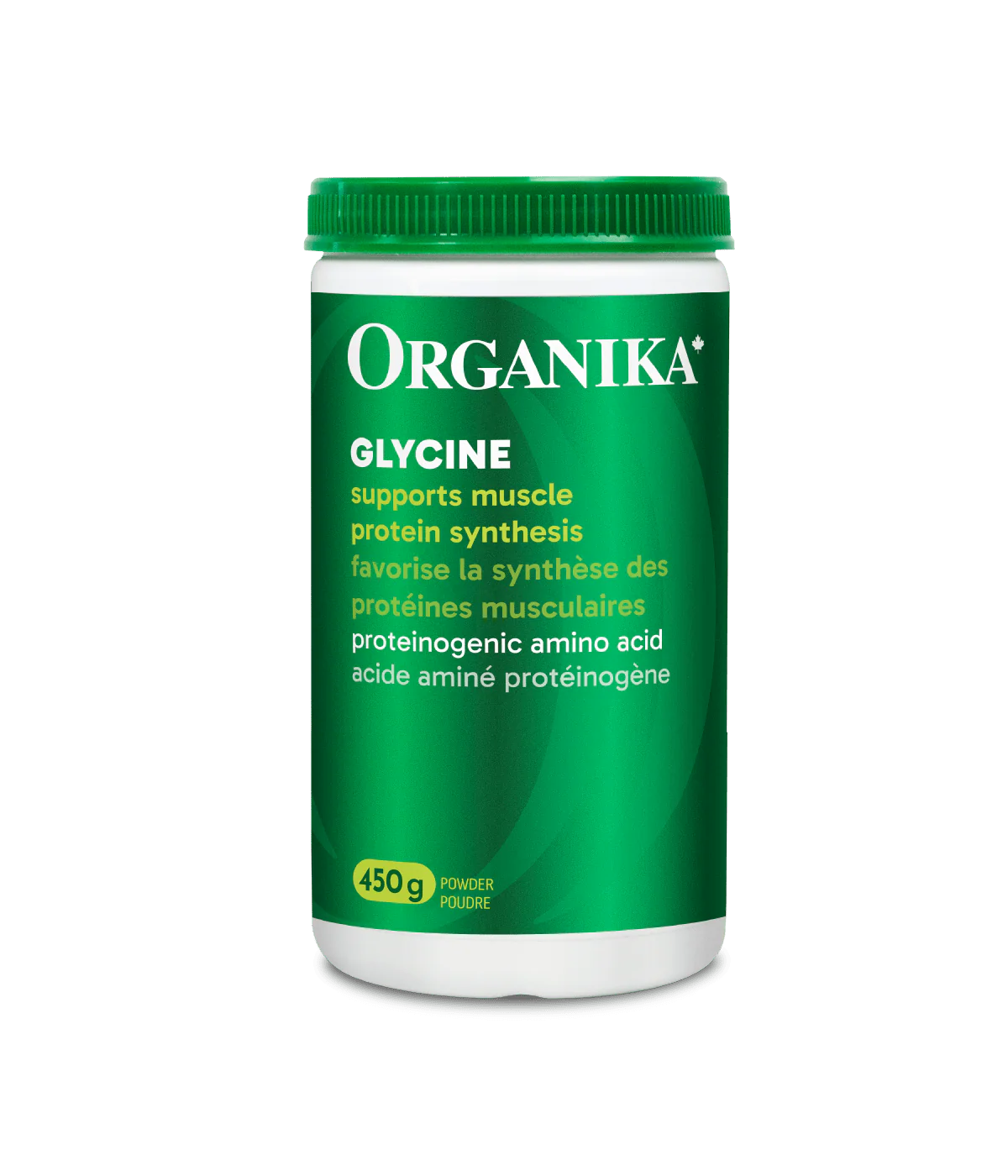 Organika Glycine Proteinogenic Amino Acid Powder Unflavoured 450g