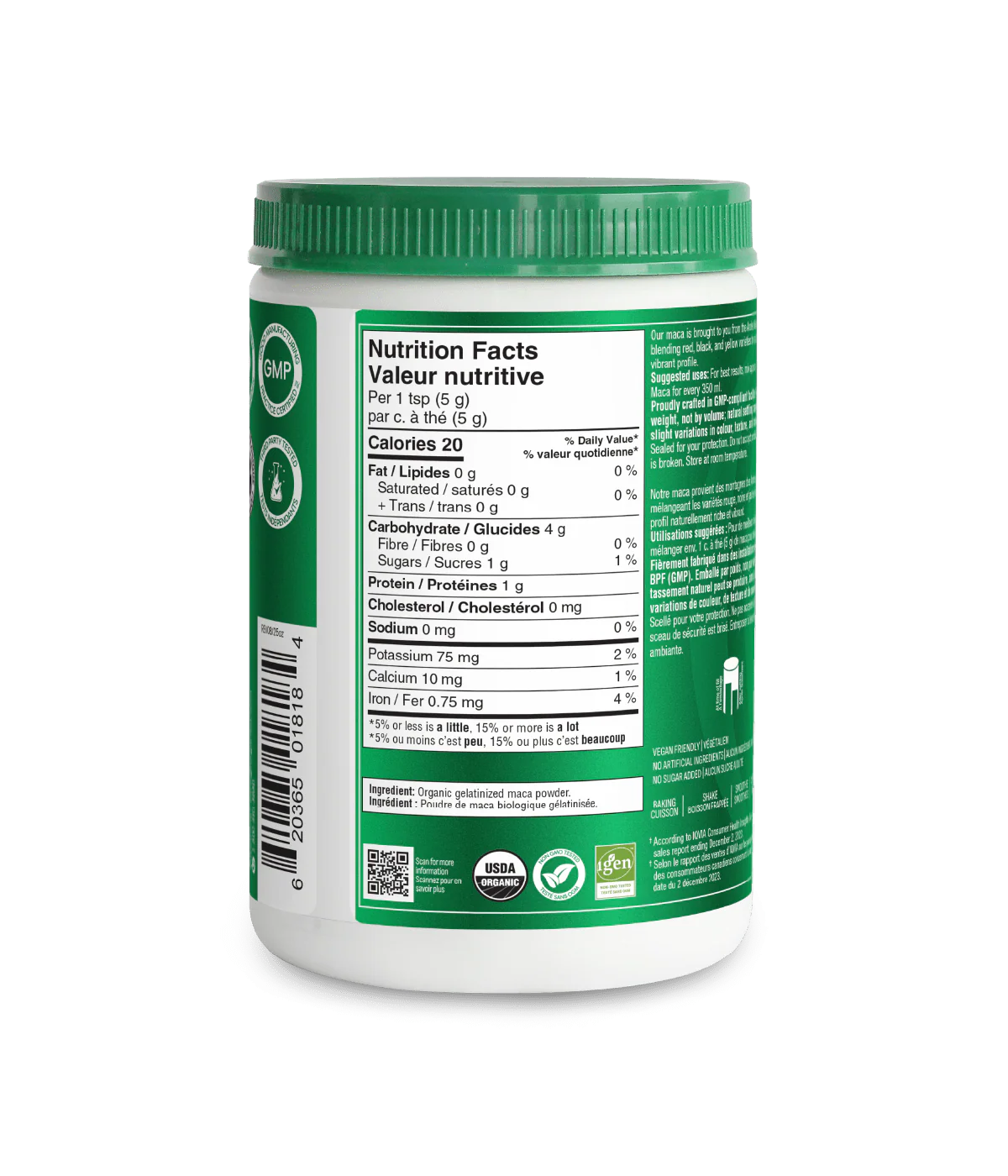 Organika Maca Powder 400g