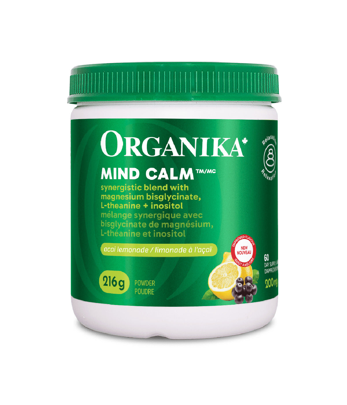 Organika Mind Calm Powder 216g