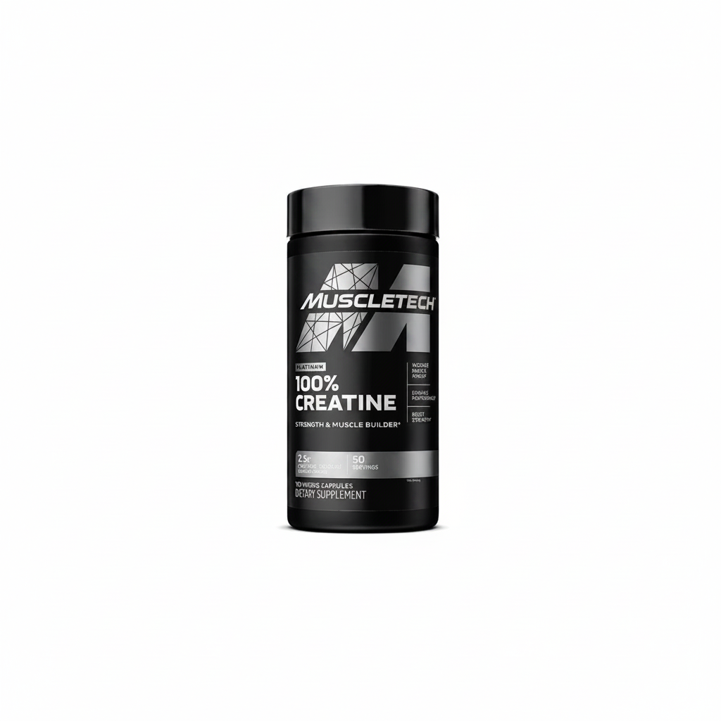 Muscletech Creatine Creapure 100 Capsules 50 Servings