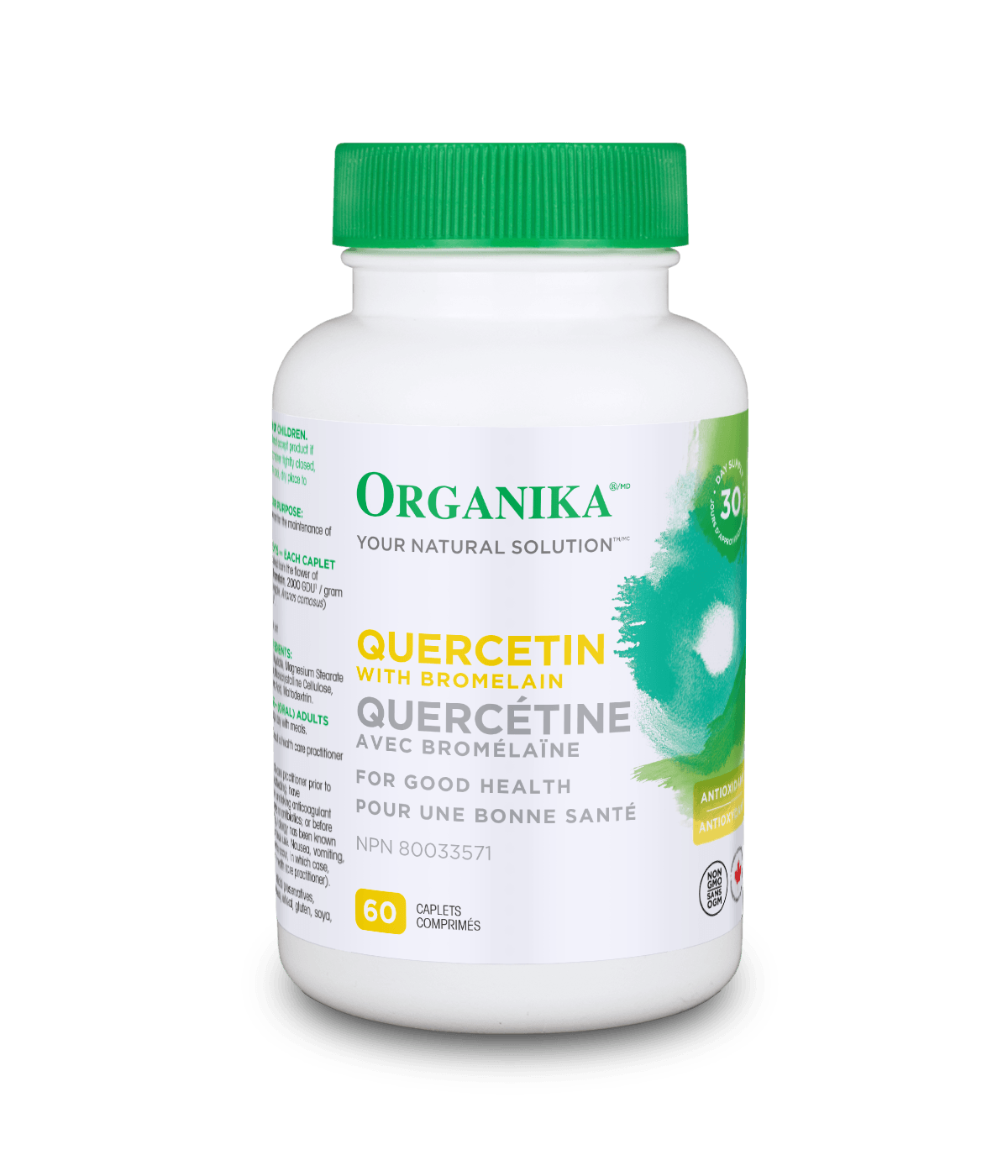 Organika Quercetin 400mg 60 Capsules