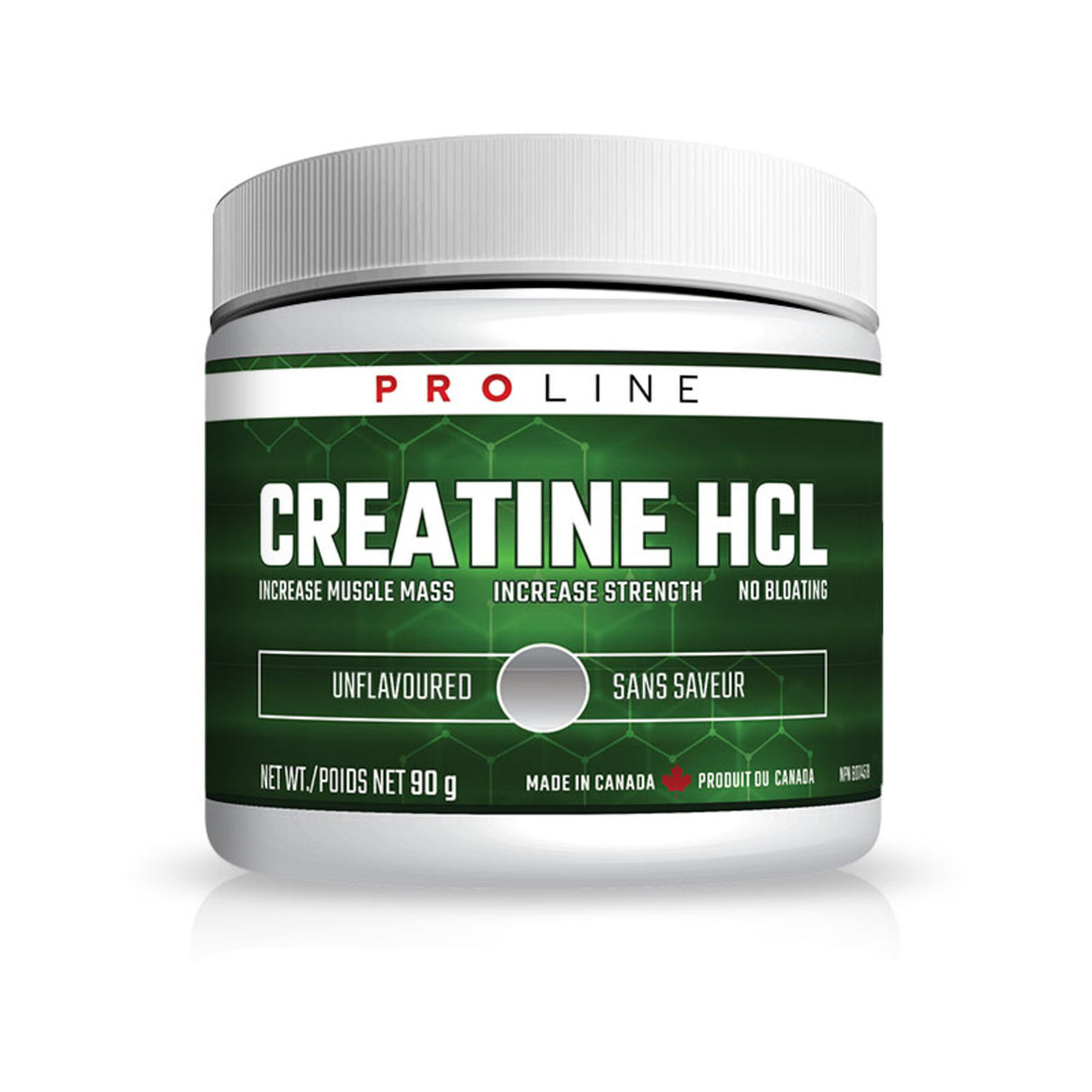 Pro Line Creatine HCL Powder 120 servings Natural Sweetened