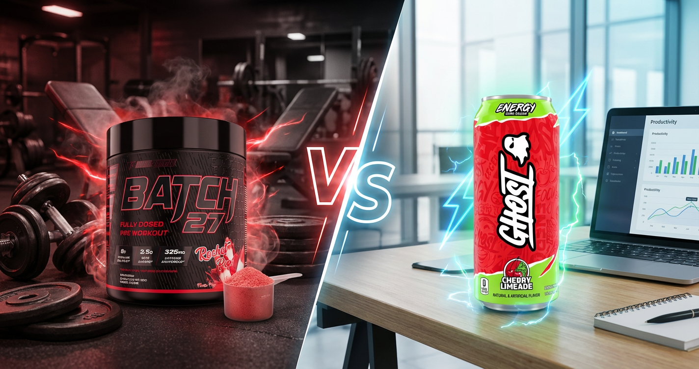 Pre-Workout vs Energy Drinks Guide in Canada: Which Should You Choose?