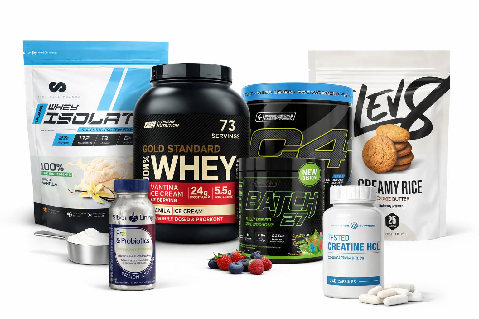 Family of Top Rated and Best Selling supplements at Fuel Canada, Protein by Limitless Pharma, Batch 27 preworkout, Gold Standard Whey by Optimum Nutrition and more.