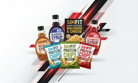 SINFIT Functional Foods, High Protein Snacks, and Mac n Cheese.