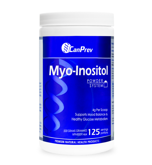 CanPrev Myo-Inositol Powder 500g 125 Servings Unflavoured