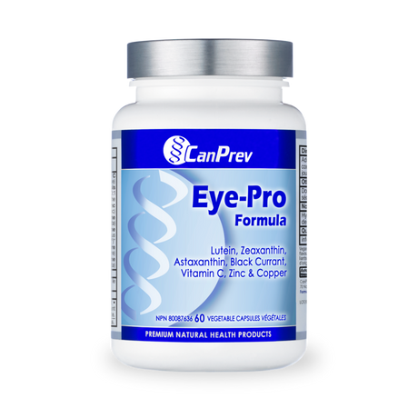 CanPrev Eye-Pro Formula 60 Vegetable Capsules front label