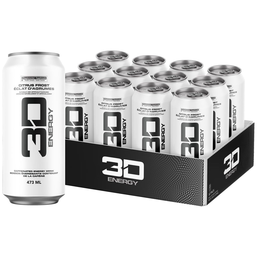 3D Energy Drink Citrus Frost (Case of 12)