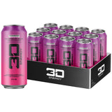 3D Energy Drink Watermelon Grape (Case of 12)