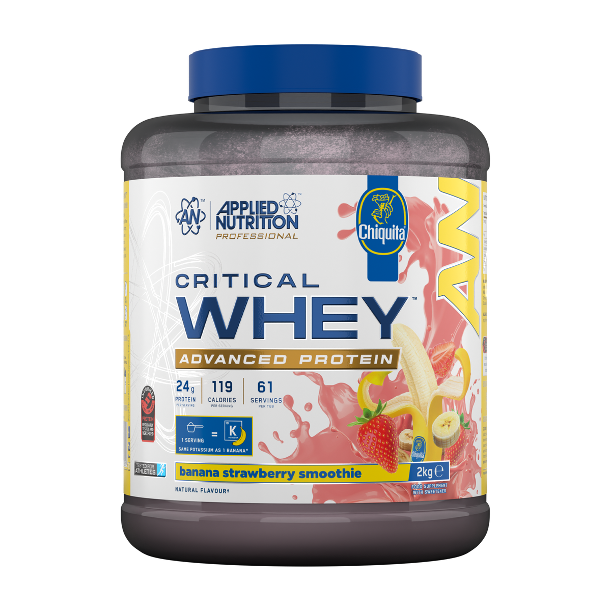 Babnana Strawberry Whey Protein Powder