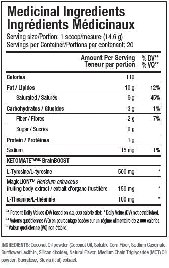 ANS KetoMate Coffee Booster 300g