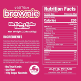 AP Prime Bites Protein Brownie (Box of 12) - Birthday Cake Blondie