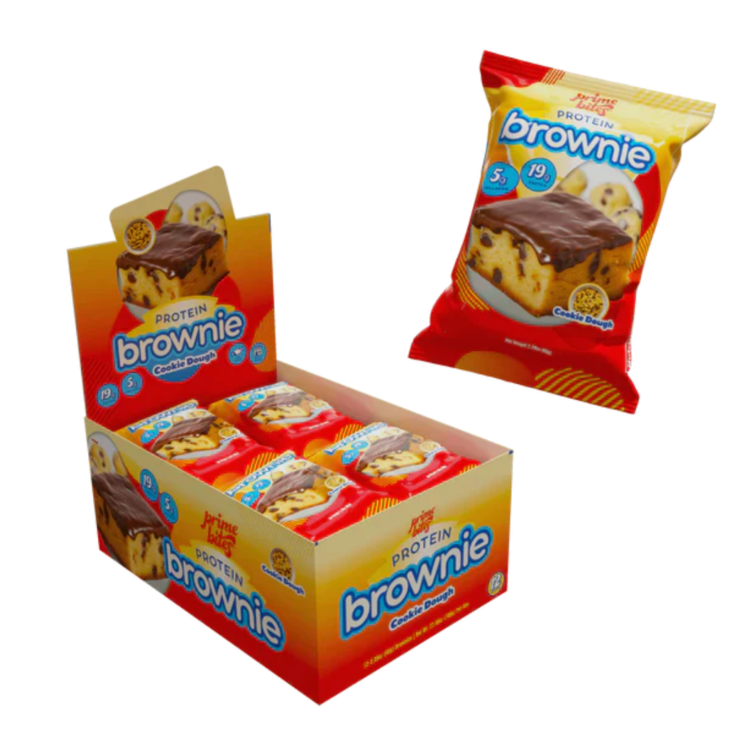AP Prime Bites Protein Brownie (Box of 12) - Cookie Dough Bites