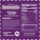 AP Prime Bites Protein Brownies (Box of 12) - Blueberry Cobbler