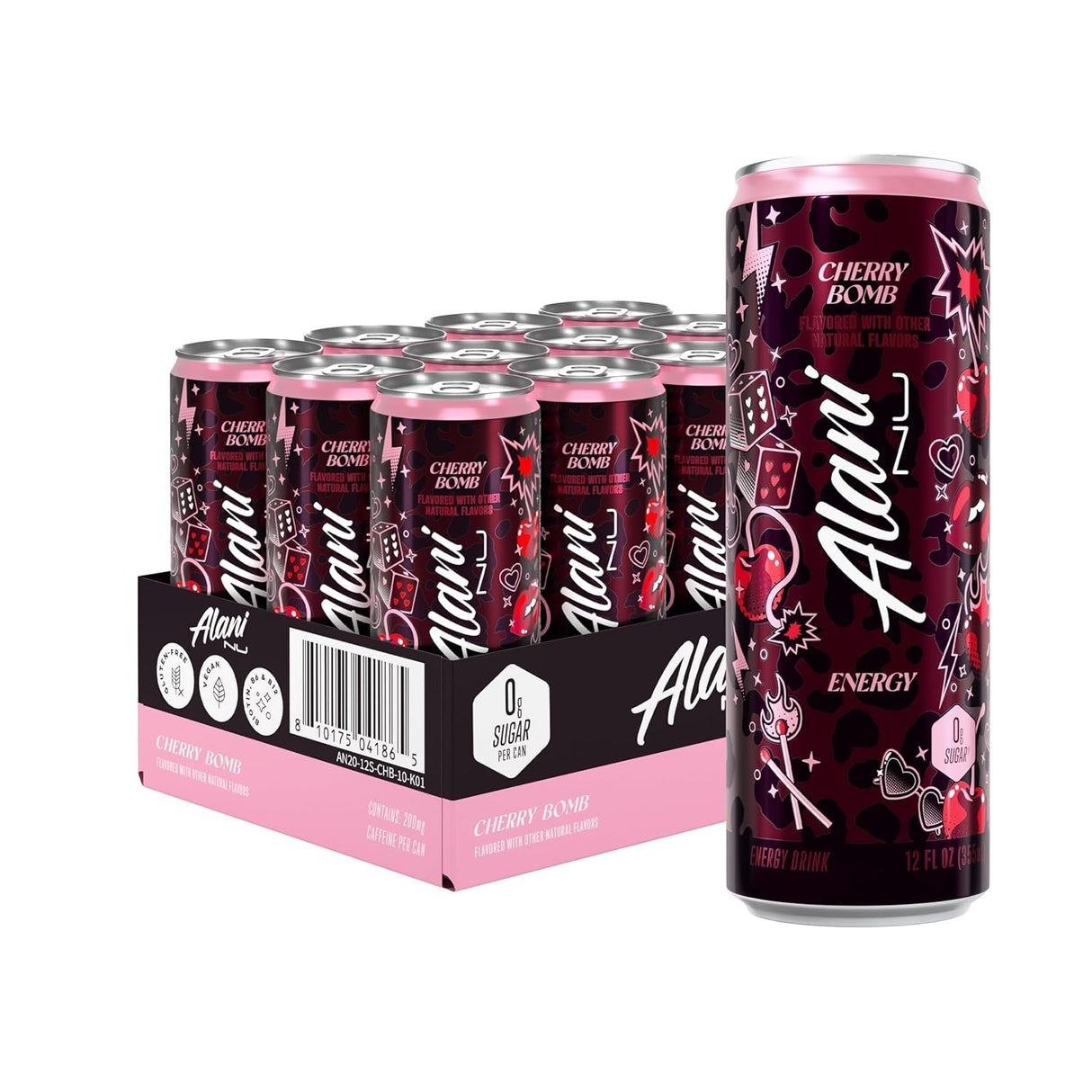 Alani Energy Drink Cherry Bomb (Case of 12)