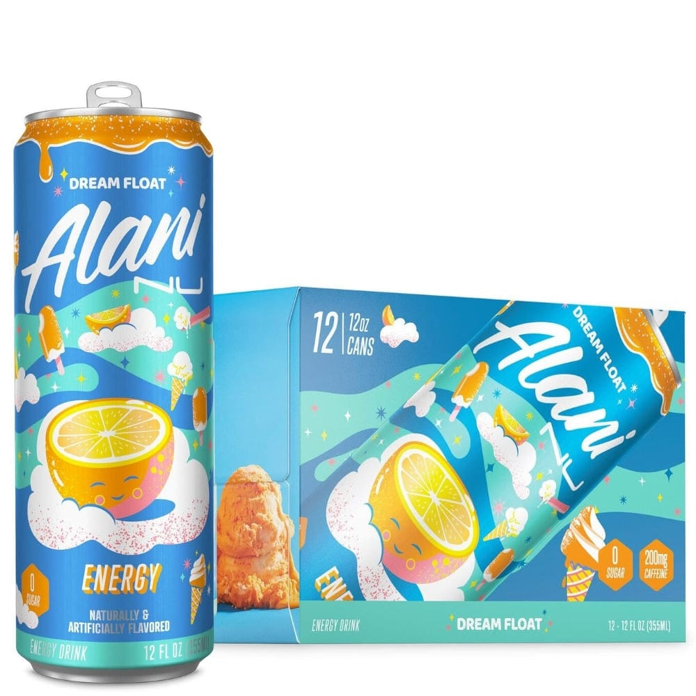 AlaniNu Energy Drink Dream Float (Case of 12 x 355ml Cans)