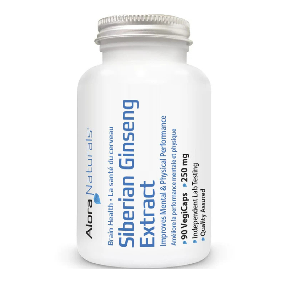 Alora Naturals Siberian Ginseng Extract 90 Veggie Caps