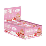 Anabar Whole Food Performance Bar 65g (Box of 12) - Frosted Strawberry Cupcake
