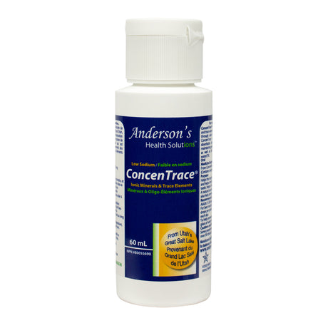 Anderson's Health Solutions Concentrace 60mL — ionic minerals and trace elements liquid bottle