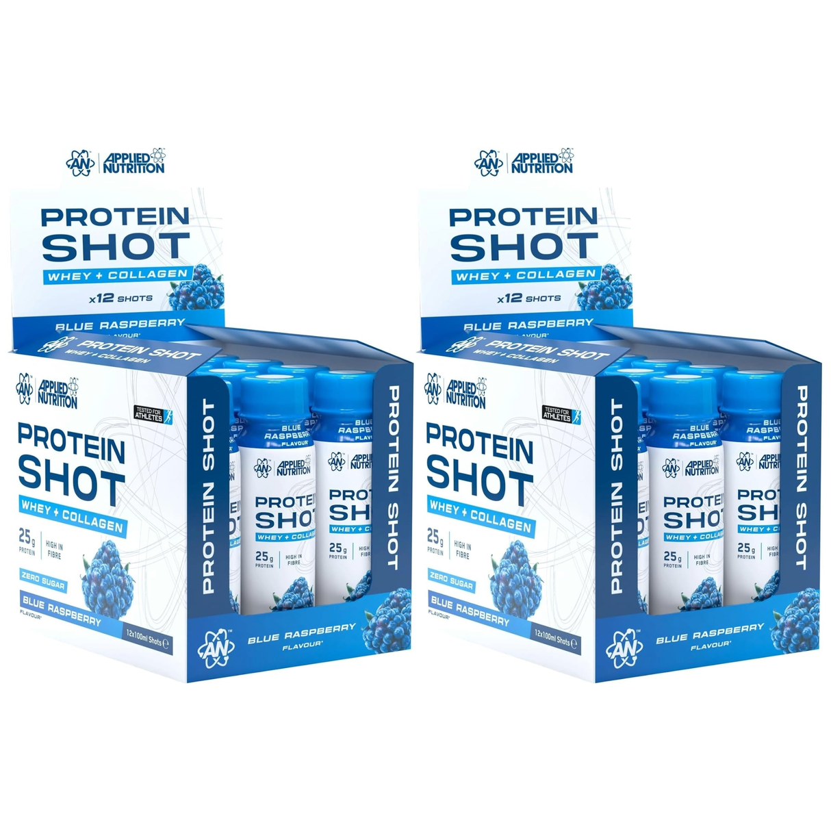 Applied Nutrition Protein Shot 100mL Blue Raspberry (Pack of 24)