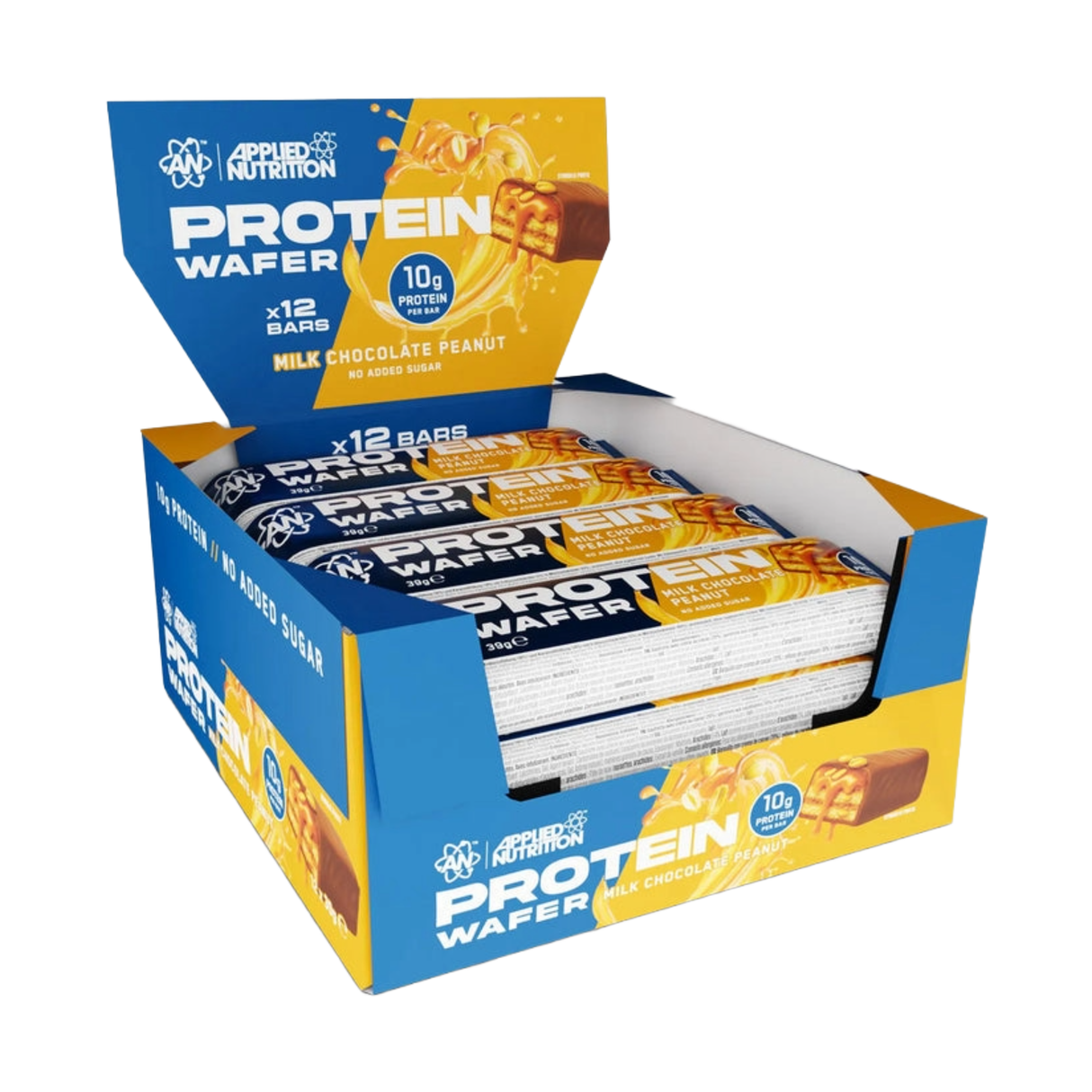 Applied Nutrition Protein Wafer Milk Chocolate Peanut (Box of 12)