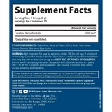 Applied Nutrition Micronized Creatine Monohydrate — Blue Raspberry Supplement Facts panel