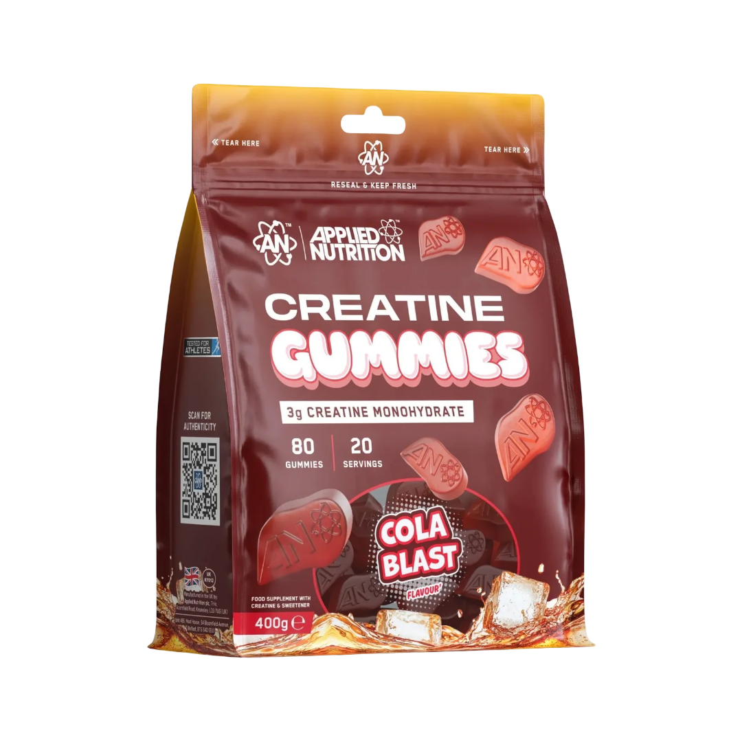 Applied Nutrition Creatine Gummies 400g 80 Gummies 20 servings Cola Blast flavour