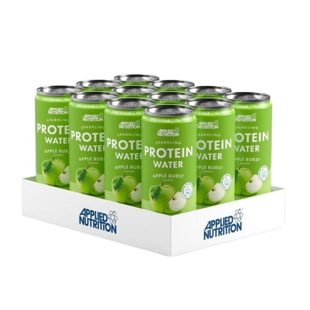 Applied Nutrition Sparkling Protein Water 355ml Apple Burst (Case of 12 Drinks)