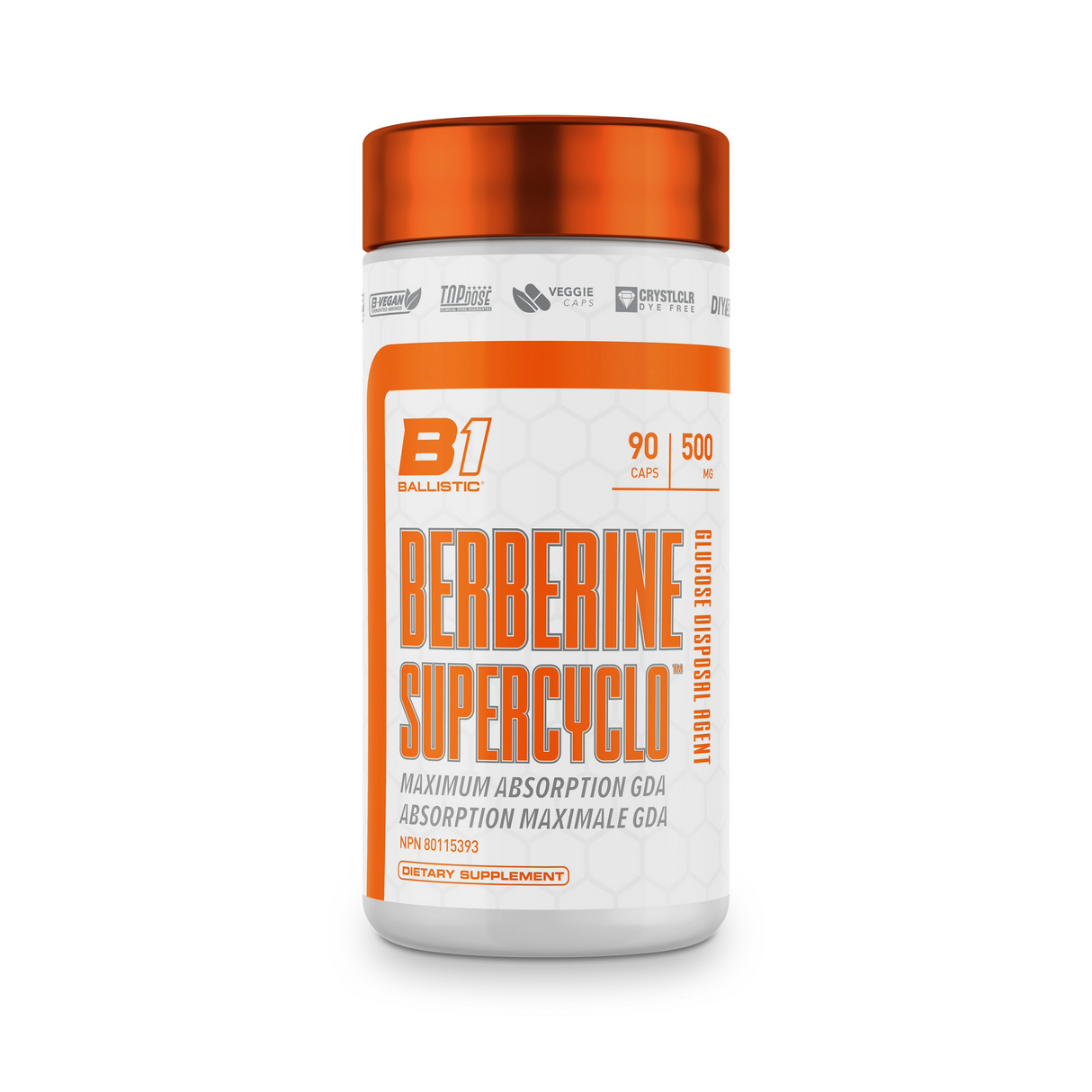 Ballistic Labs Berberine Supercyclo 90 Capsules