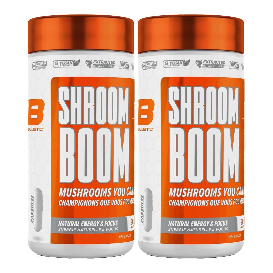 Ballistic Labs Shroom Boom 90 Capsules (Pack of 2)