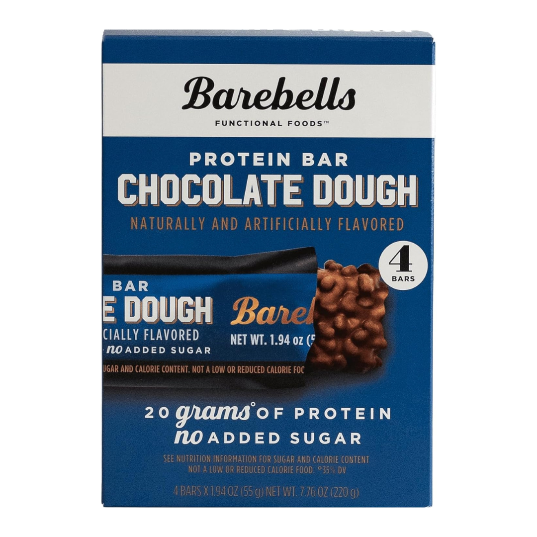 BareBells Protein Bar (Box of 4) - Chocolate Dough