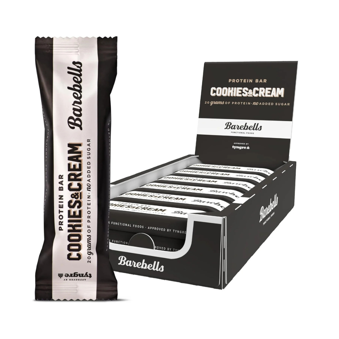 Barebells Protein Bar Box of 12 (Cookies & Cream)