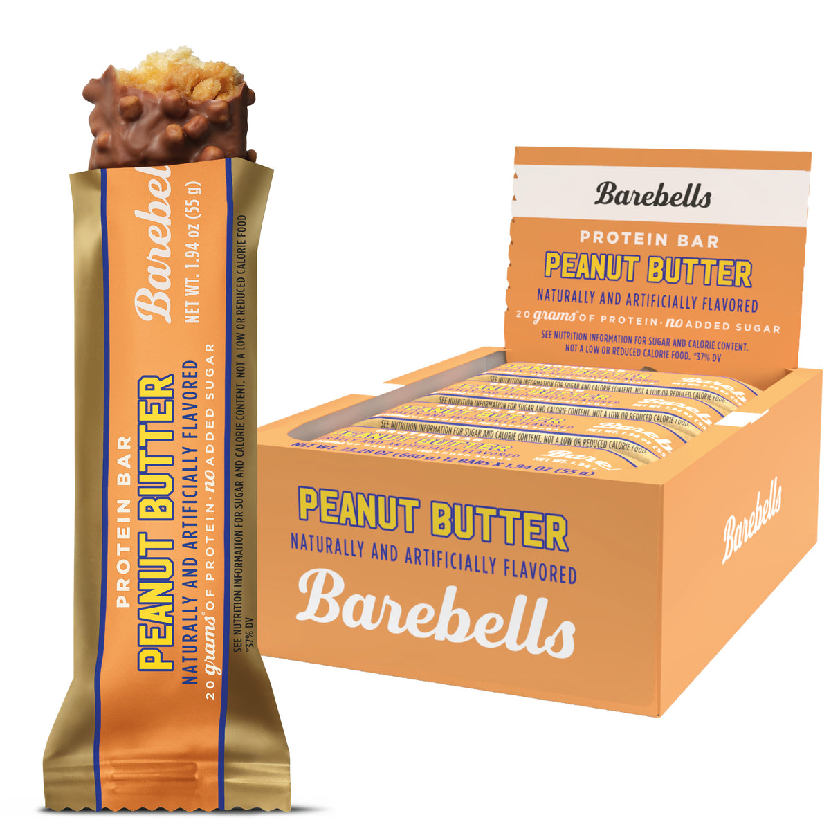 Barebells Protein Bar Box of 12 (Peanut Butter)