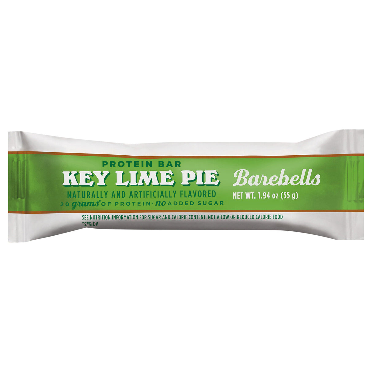 Key Lime Pie barebells protein bar 55g single high protein snack