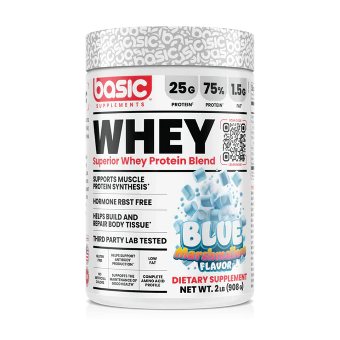 Basic Supplements Whey Protein Blend 2LB