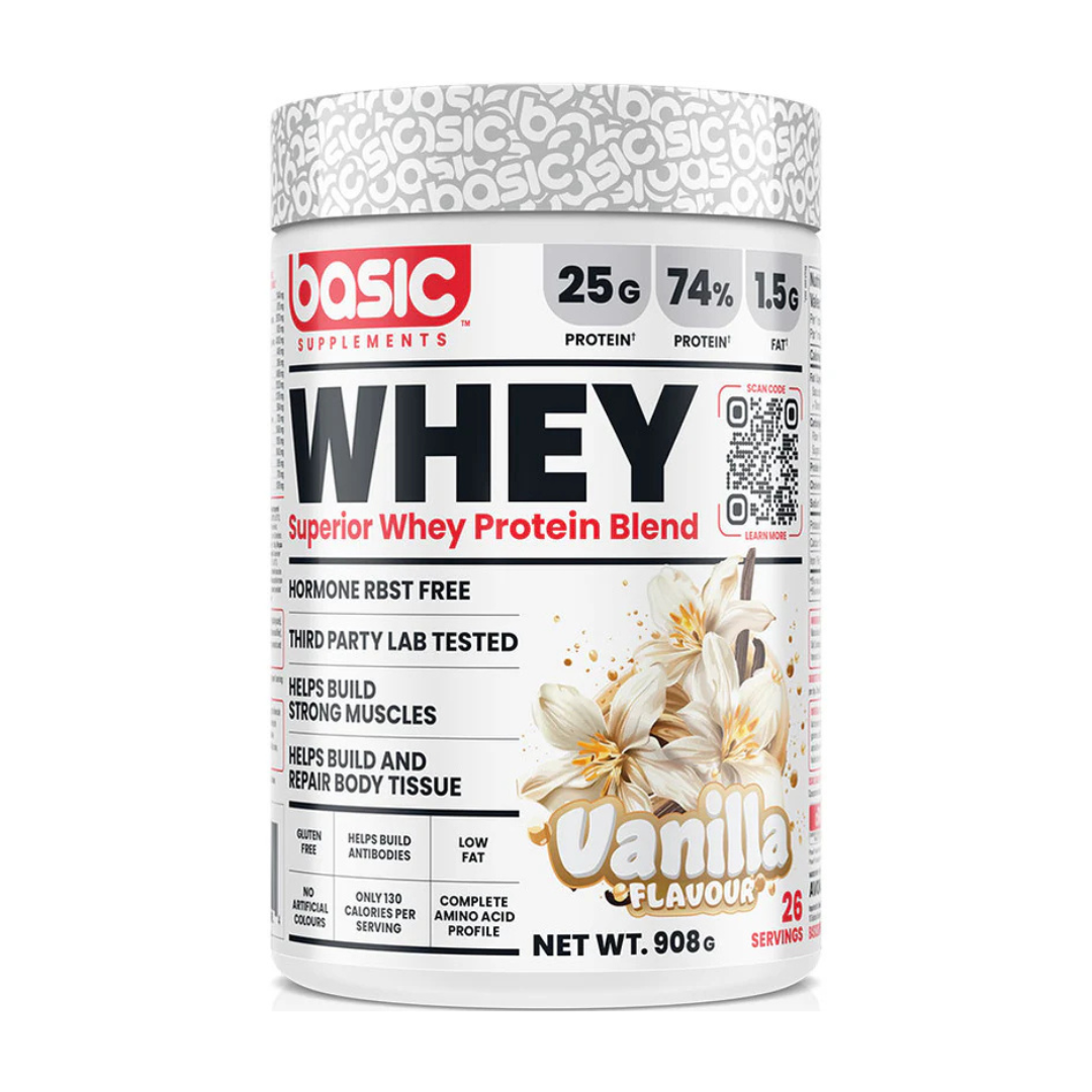 Basic Supplements Whey Protein Blend 2LB
