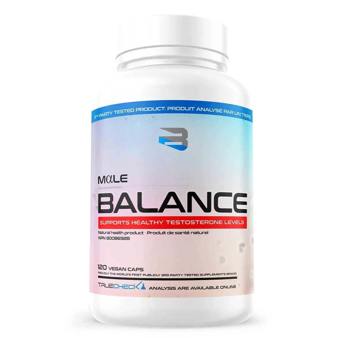 Believe Supplements Male Balance 120 Capsules