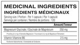 Believe Supplements Magnesium + B6 120 Capsules
