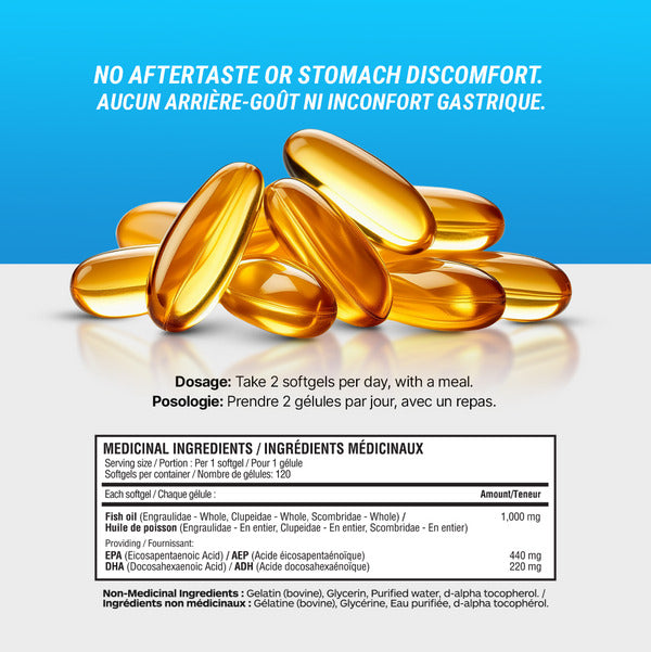 Believe Supplements Omega-3 120 Softgels
