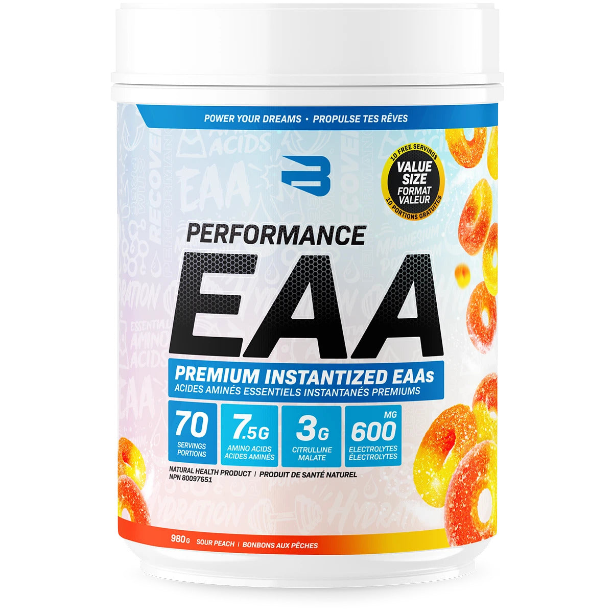 Believe Supplements Performance EAA 910g 70 Servings